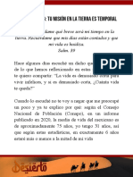 Día 6 - Tu Misión en La Tierra Es Temporal
