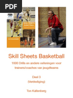 Skill Sheets Basketball Deel 3