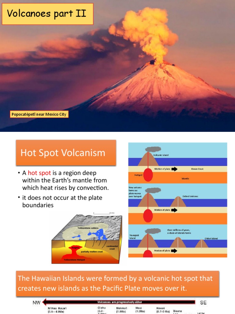 Hot Spot Volcanism and Geysers Explained | PDF | Volcano | Types Of ...