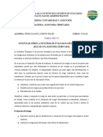 Investigar Sobre La Necesidad de Evaluar El Riesgo Antes de Aplicar Una Auditoría Tributaria