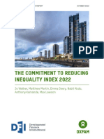 The Commitment To Reducing Inequality Index 2022