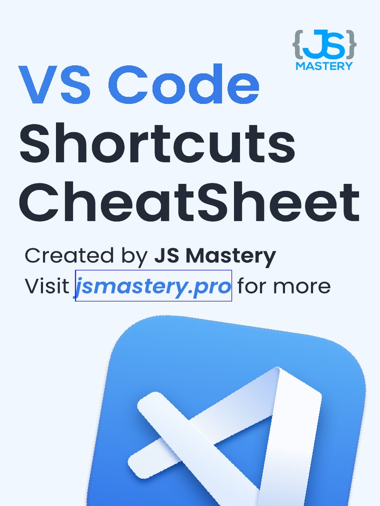 VSCode Shortcuts CheatSheet | PDF | Java Script | Computer File