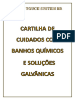 Cartilha de Cuidados Com Banhos Químicos