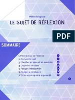 Sujet de Reflexion 3e 1