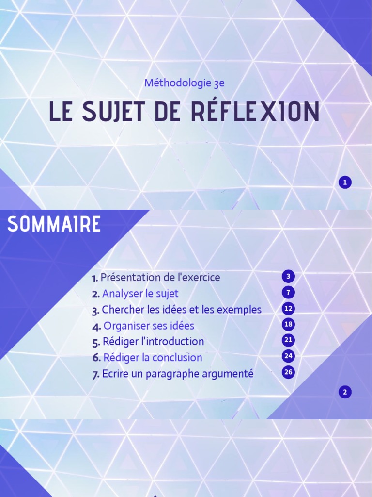 Sujet De Réflexion 3eme Corrigé Pdf Sujet de Reflexion 3e 1 | PDF | Romans