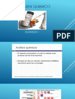Examen químico clínico del pH y la proteína en orina