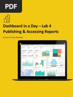 Lab 4 - Publishing and Accessing Reports