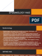 Defines Epidemiologically Significant Pathogens Causing HAIs