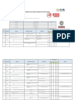 Plan de Inspección y Ensayos - Fabricación de Cassettes