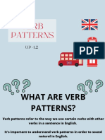 Verb Patterns