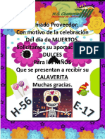 Solicitud Calaverita H-56 y E-17