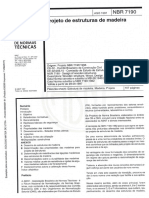 ABNT NBR 7190-1997 - Projeto de Estruturas de Madeira