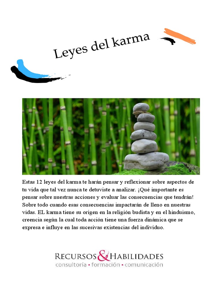 Leyes Del Karma Autor Recursos y Habilidades | PDF | Karma | Vida