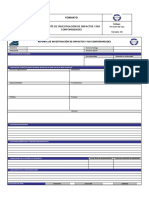 Reporte de Investigación de Impactos y No Conformidades