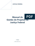 Manual de Gestao de Projetos Da Justica Federal - 3a Edicao - Outubro de 2022