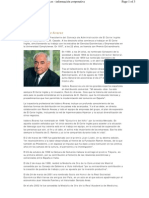 Isodoro Álvarez Alvarez. Presidente Del Consejo de Administración de El Corte Inglés. Curriculum Vitae