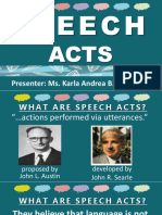 Speech Acts