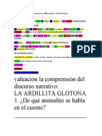 Análisis Del Cuento de La Ardillita Gloton1