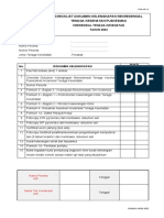 Formulir 1c - Checklist Dokumen Kelengkapan Rekredensial