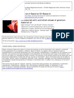 Cerempei - 2014 - Liberación de Aceite Esencial de Geranio Microencapsulado