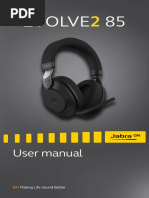 Jabra Evolve2 85 User Manual - EN - English - RevE