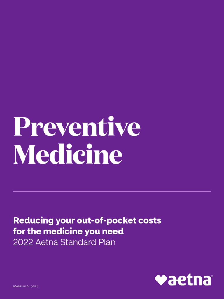 JAN 2022 Preventive Drug List For Aetna Standard Plan PDF Pharmaceutical Sciences Organic