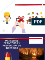 Prevención de incendios y manejo de extintores en el centro de trabajo