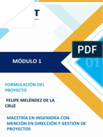 Formulación de Proyectos - Felipe Meléndez