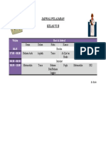 Jadwal Pelajaran Echa