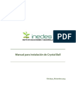 Manual para Instalación de Crystal Ball