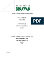 Laporan Pendahuluan Hipertensi. Ayu Indraruhmana