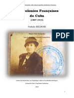 2012 Belrose Nathalie Les Colonies Françaises de Cuba