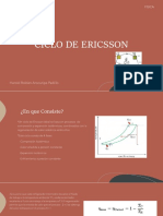 Ciclo de Ericsson: funcionamiento y comparación con otros ciclos termodinámicos