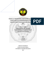 Pemetaan Bisnis Ritel Indomaret Dan Alfamart Di Kecamatan Gunungpati Kota Semarang Menggunakan Sistem Informasi Geografis (SIG)