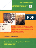 Peran Bahan Organik Dalam Peningkatan Produksi Padi Berkelanjutan Mendukung Ketahanan Pangan Nasional