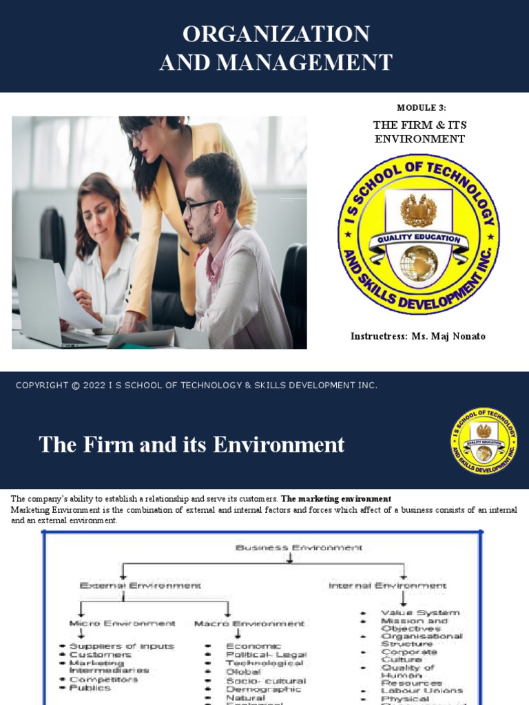 Organization Management Module 3 | PDF | Economies | Business