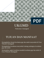 UKGMD Puskesmas Gunungpati Meningkatkan Kesehatan Gigi dan Mulut