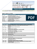 Singapore - Forum - Program - Agenda - 0 2019