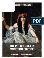 Margaret Alice Murray Witch Cult in Western Europe