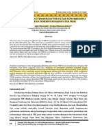 Analisis Efektivitas Penerimaan PBB-P2 Dan Kontribusinya Terhadap Pad Pemerintah Kabupaten Pidie (2018)