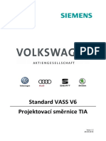 VASS V6 Standard Projektovací směrnice TIA V1.3