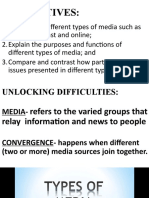 Mil Quarter 1 Week 4 Media Types