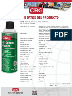 CRC  QD Contact Cleaner  tds Esp