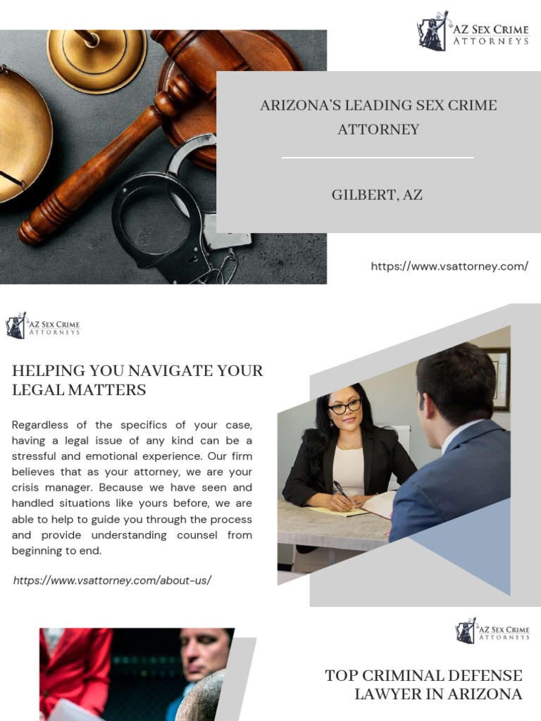 Dedicated & Experienced Sex Crime Defense Attorney in Arizona PDF