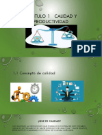 Capitulo 1 Calidad y Productividad Presentacion 1