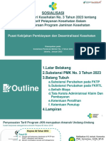 V8 Sosialisasi Permenkes 3 Tahun 2023 Tentang Standar Tarif Program