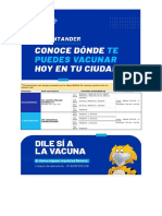 Sedes Vacunadoras Santander