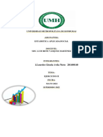 Ejercicios Estadistica Ii