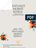 PENYAKIT AKIBAT KERJA: FAKTOR PENYEBAB DAN UPAYA PREVENTIF