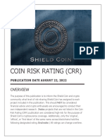 Coin Risk Rating Publication 8.22.2022